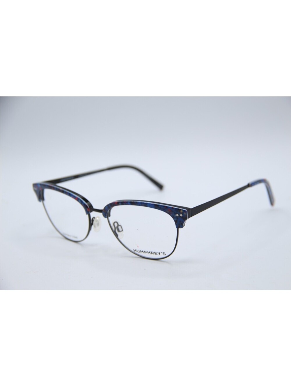 Humphrey'S 592039 10/Blk B.40 Blue Black Authentic Eyeglasses 52-17